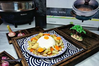 美味米饭素炖菜的做法步骤：16