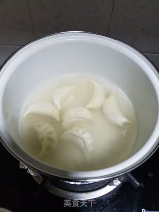 槐花猪肉饺子的做法步骤：6