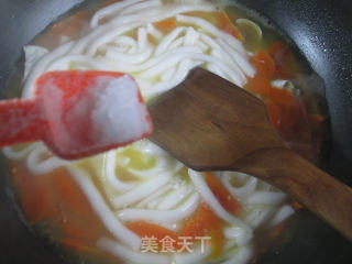 咸鸭蛋胡萝卜土豆粉的做法步骤：7