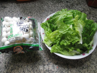 白玉菇炒生菜的做法步骤：1