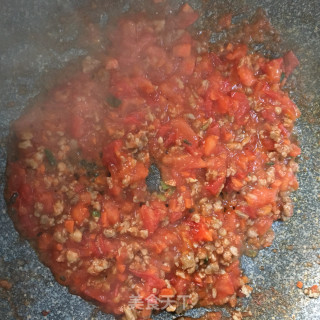 西红柿鸡蛋意面的做法步骤：8