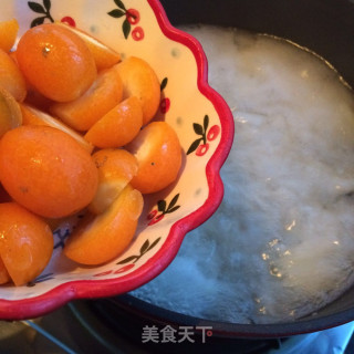 金桔银耳糖水的做法步骤：7