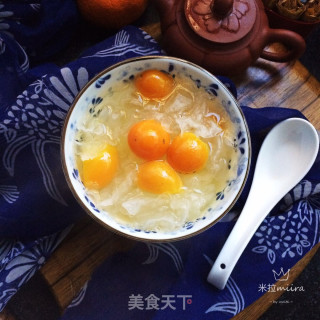 金桔银耳糖水的做法步骤：12