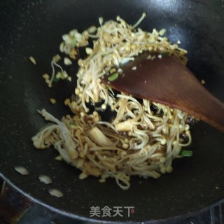 超下饭的金针菇日本豆腐的做法步骤：7
