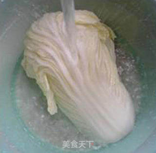 荷兰豆面筋炒大白菜的做法步骤：4
