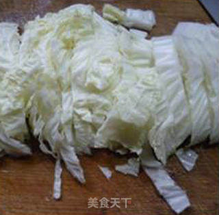 荷兰豆面筋炒大白菜的做法步骤：5