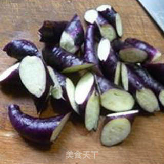 茄子炒日本南瓜的做法步骤：4