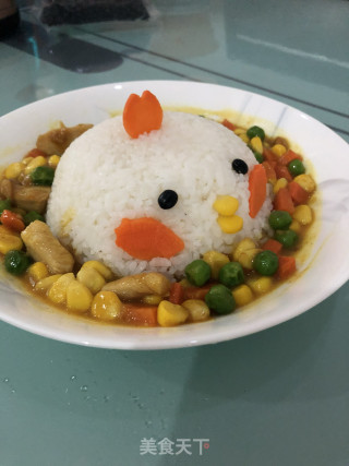 咖喱鸡饭的做法步骤：6