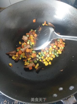 金枪鱼玉米吐司布丁的做法步骤：7