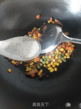金枪鱼玉米吐司布丁的做法步骤：8