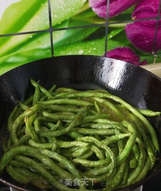 油焖长豆角的做法步骤：3