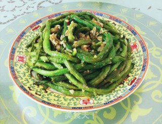 油焖长豆角的做法步骤：7