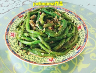 油焖长豆角的做法步骤：8