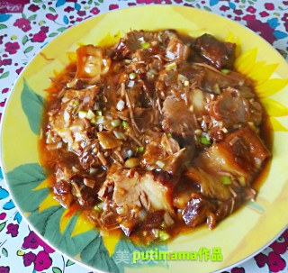 扒牛肉的做法步骤：5