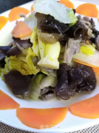 鸡肫娃娃菜的做法步骤：12