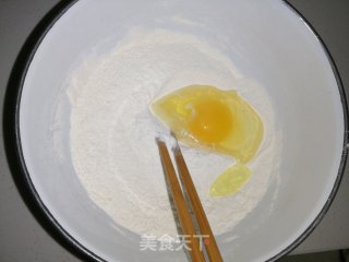 发芽葱发面饼的做法步骤：2