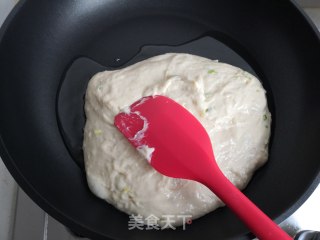 发芽葱发面饼的做法步骤：9