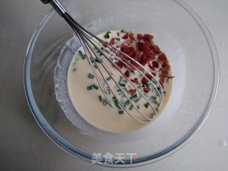培根鸡蛋饼的做法步骤：4