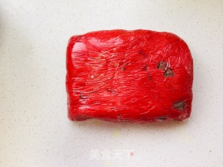 红丝绒巧克力软曲奇的做法步骤：4