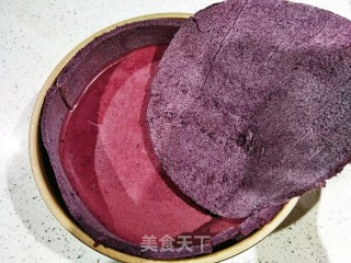 蓝莓树桩冰淇淋蛋糕的做法步骤：18