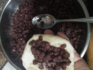 自制红豆面包的做法步骤：3