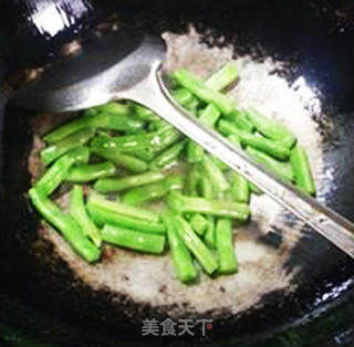 茄子炒梅豆的做法步骤：5