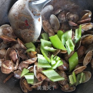 辣炒花蛤的做法步骤：8