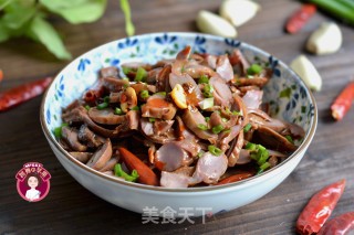 卤拌鸡心鸡胗的做法步骤：8