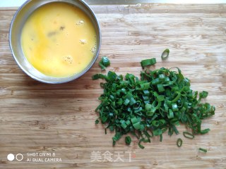 凉菜  茼蒿鸡蛋的做法步骤：4