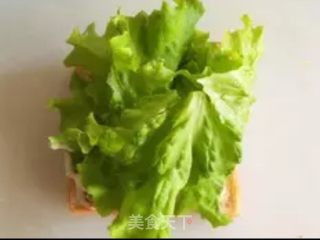 鸡腿扒三明治的做法步骤：3