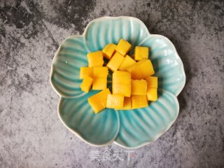 芒果山药风味乳的做法步骤：2