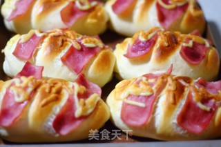 培根肉松面包的做法步骤：23