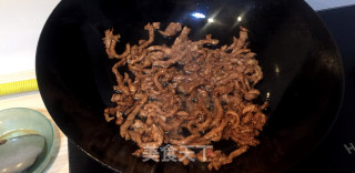 炒肉丝，扁豆肉丝的做法步骤：3