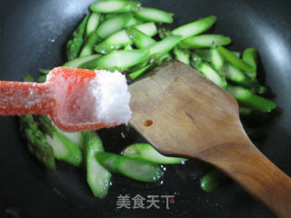 蚝油芦笋的做法步骤：7