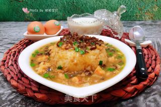 海肠虾仁盖饭的做法步骤：12