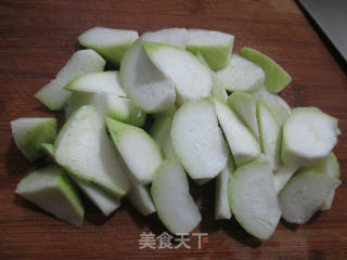 肉燕煮夜开花的做法步骤：3