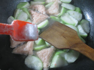 肉燕煮夜开花的做法步骤：7