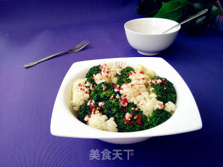 凉拌双花的做法步骤：11