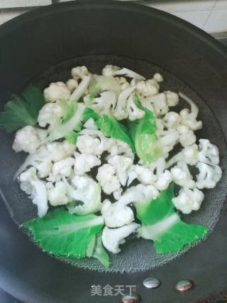 番茄菜花的做法步骤：4