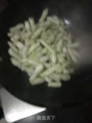 辣炒老来少芸豆的做法步骤：5