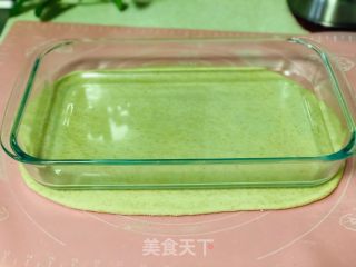葱香肉松芒果面包卷的做法步骤：8