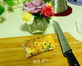 葱香肉松芒果面包卷的做法步骤：26