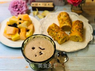 葱香肉松芒果面包卷的做法步骤：28
