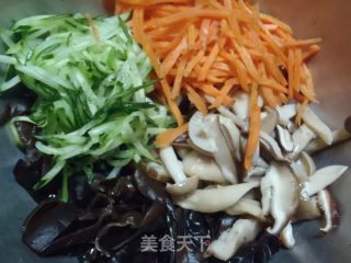 凉拌四素的做法步骤：5