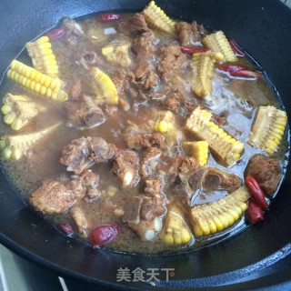 排骨炖玉米的做法步骤：9