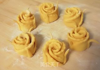 南瓜黄玫瑰的做法步骤：18