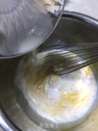 10寸巧克力戚风蛋糕的做法步骤：2