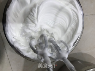 10寸巧克力戚风蛋糕的做法步骤：9