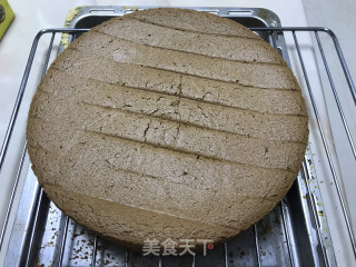 10寸巧克力戚风蛋糕的做法步骤：17