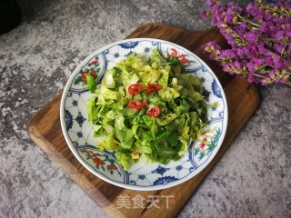 凉拌生菜的做法步骤：6